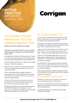 Utilising your pension to cut Inheritance Tax
